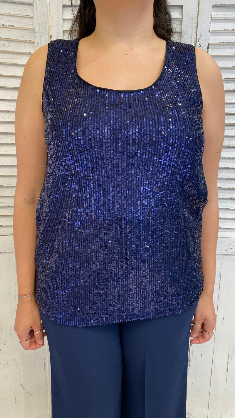 Blusa con Paillettes by Luisa Viola