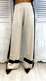 Pantalone Palazzo in  Maglia by Corte dei Gonzaga