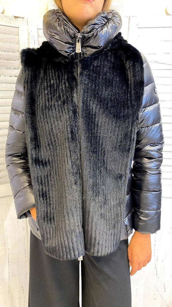 Piumino con Gilet in Ecopelliccia by NOsecrets