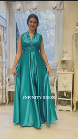 Infinity Dress Raso Avion by ViaMonteNapoleone